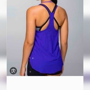 Lululemon Water Bound Singlet Tank Top Purple Sz 6/8
